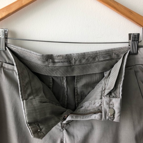 Banana Republic Grey Chino Dress Pants - Picture 5 of 8